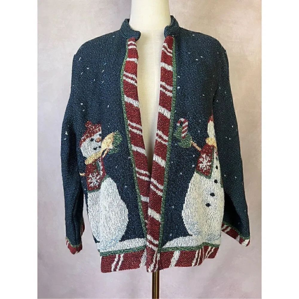 Vintage Tapestry Blanket Jacket